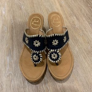 Size 6 Jack Rogers wedges